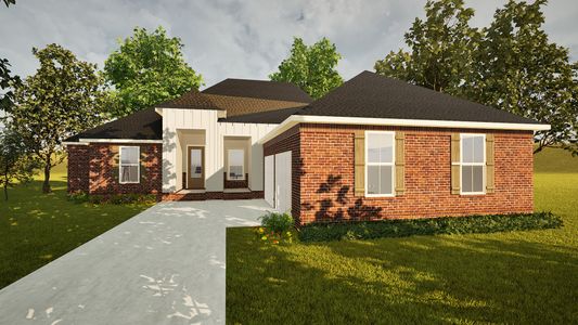 New construction Single-Family house 28 N Saint Claire Ln, Freeport, FL 32439 plan Kensington III H - image