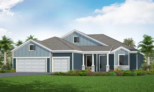 New construction Single-Family house 2618 Paradise Plum Dr, Sarasota, FL 34240 plan Captiva - image