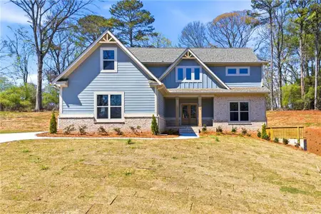 New construction Single-Family house 158 Races Rd, Hoschton, GA 30548 plan Cedar Ridge - image