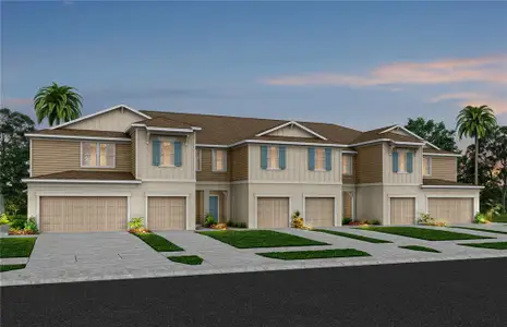 New construction Townhouse house 5005 Sunrise Estate Dr, West Melbourne, FL 32904 - image