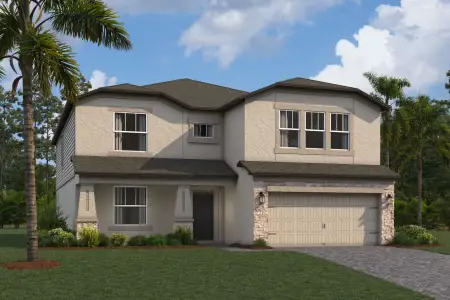 New construction Single-Family house 12157 Farrier Dr, Dade City, FL 33525 plan Cabo - image