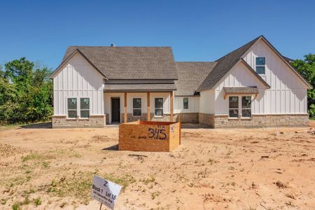 New construction Single-Family house 345 Zebrastone Wy, Poolville, TX 76487 Annandale- photo 0 0