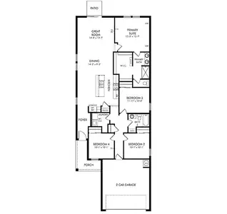 New construction Single-Family house 14118 Crutchfield Ct, Parrish, FL 34219 plan Olympic - image