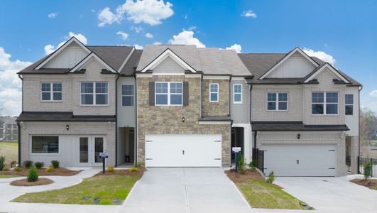 New construction Townhouse house 2326 Carlton Pkwy, Douglasville, GA 30135 plan Salisbury - image
