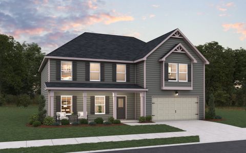 New construction Single-Family house 1100 Dickens Rd, Greensboro, GA 30642 plan Mira - image