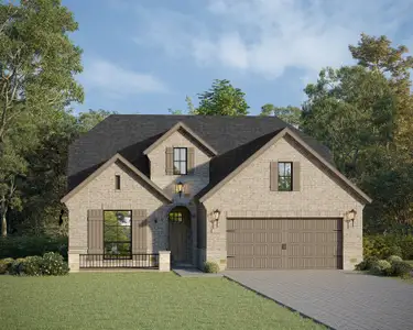 New construction Single-Family house 11716 Wildwood St, Justin, TX 76247 plan 1544 - image