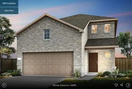 New construction Single-Family house 173 Queen Topsail Wy, Kyle, TX 78640 plan Monroe - image