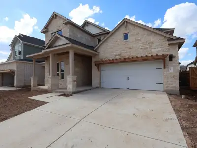New construction Single-Family house 921 Purmela St, Leander, TX 78641 plan Balcones II - Signature II Series - image