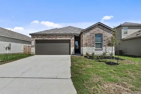 New construction Single-Family house 31952 Ambrose St, Bulverde, TX 78163 plan Carmel - image