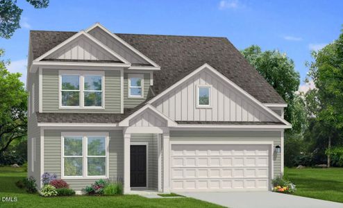 New construction Single-Family house 1417 Green Cypress Dr, Unit 41, Zebulon, NC 27597 - image