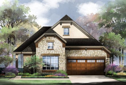 New construction Single-Family house 1955 Worsham Pass, San Antonio, TX 78260 plan Genova - image