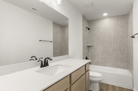 New construction Single-Family house 153 Wagon Spoke Wy, Liberty Hill, TX 78642 plan Driftwood First - image 16