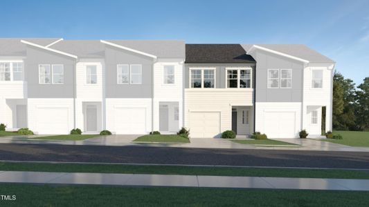 New construction Townhouse house 3007 Vintner Drive, Durham, NC 27704 - photo 0