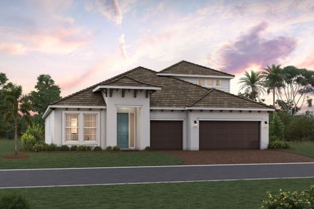New construction Single-Family house 7574 Hawkstone Dr, Sarasota, FL 34241 plan Crystal - image
