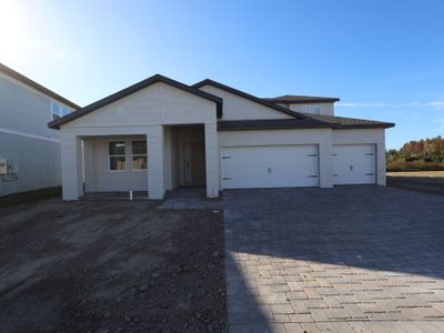 New construction Single-Family house 31143 Hayman Lp, Wesley Chapel, FL 33545 plan Corina III Bonus - image