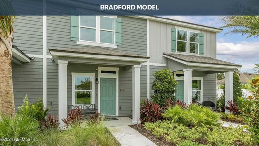 New construction Townhouse house 907 Rivertree Place, Middleburg, FL 32068 BRADFORD- photo 0