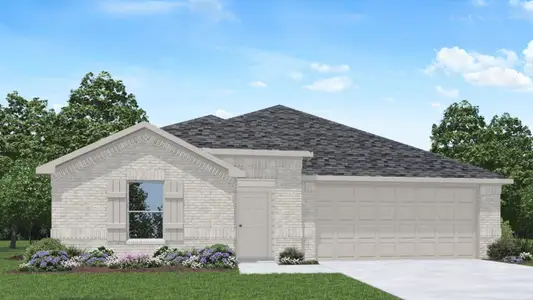 New construction Single-Family house 4016 Shimmer Sol Dr, Brookshire, TX 77423 plan Lakeway - image