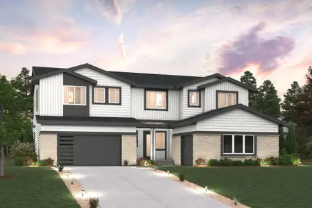New construction Single-Family house 10360 Saint Mary St, Parker, CO 80138 plan The Regent - image