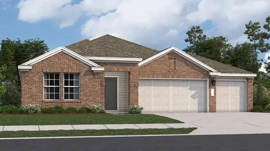 New construction Single-Family house 103 Goodwood St, Hutto, TX 78634 plan Marquette - image