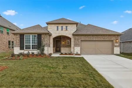 New construction Single-Family house 556 Flint Rd, Waxahachie, TX 75167 plan Yale - image