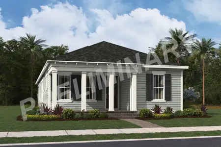 New construction Single-Family house 1050 SW Prairie Ave, Palm City, FL 34990 plan Crown - image