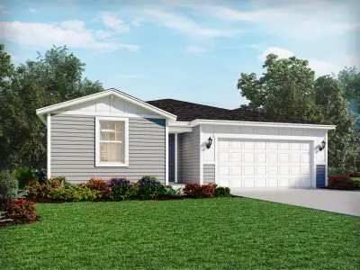 New construction Single-Family house 37 Sandy Ln, Palm Coast, FL 32164 plan Orchid - image