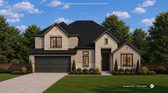 New construction Single-Family house 1352 Red Rock Rd, Hewitt, TX 76643 plan Windsor - image