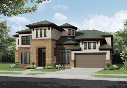 New construction Single-Family house 1938 Barrow Wy, Montgomery, TX 77316 plan COLTON: Monterey - image