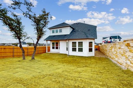 New construction Single-Family house 813 Corvallis Dr, Leander, TX 78641 Brahman- photo 35 35