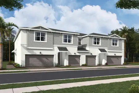 New construction Townhouse house 7050 Brenner Ave, Lake Worth, FL 33467 - image