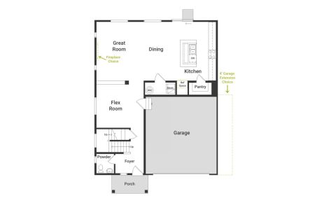 New construction Single-Family house 4896 Truscott Rd, Colorado Springs, CO 80925 plan Esprit - image 2