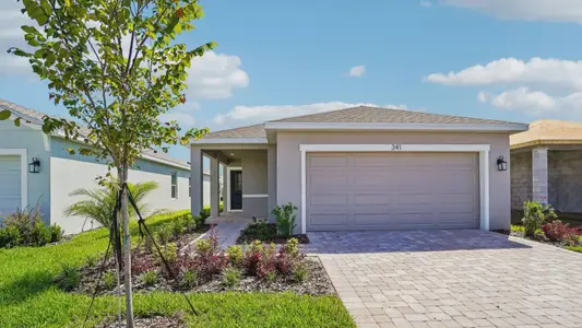 New construction Single-Family house 341 Meredith Blvd, Winter Haven, FL 33881 plan Flagler - image
