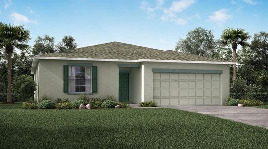 New construction Single-Family house 124 Appian Wy, Poinciana, FL 34758 The Oak- photo 0