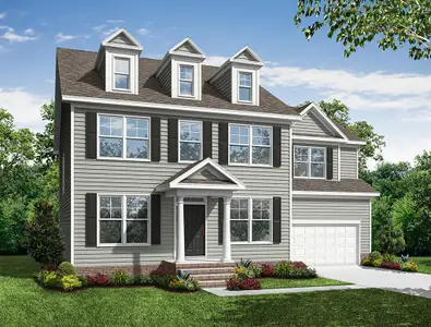 New construction Single-Family house 1611 Edgemont Rd, Wendell, NC 27591 plan Colfax - image