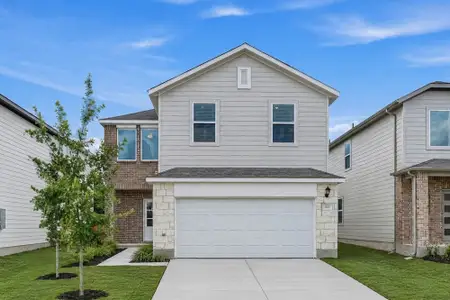 New construction Single-Family house 503 Unakite Trl, Liberty Hill, TX 78642 plan Harrier - image