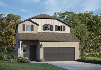 New construction Single-Family house 2360 Sawdust Dr, Georgetown, TX 78633 Lady Bird 3223- photo 0