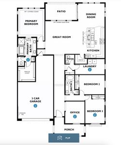 New construction Single-Family house 10320 E Ulysses Ave, Mesa, AZ 85212 plan 5012 - image