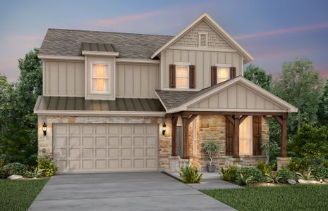 New construction Single-Family house 243 Tree Nut Loop, Buda, TX 78610 Lochridge- photo 0