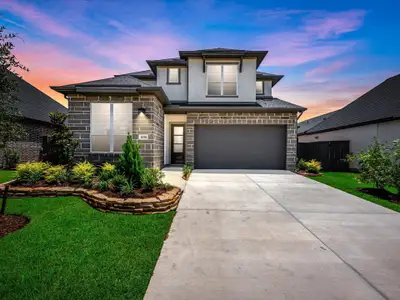 New construction Single-Family house 16506 Harmony Lea Ln, Hockley, TX 77447 plan Hawk - image