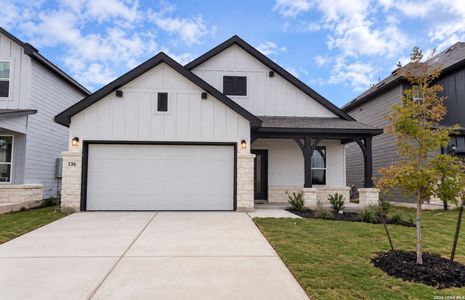 New construction Single-Family house 336 Wild Creek Rd, Seguin, TX 78155 plan Hewitt - image
