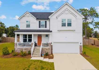 New construction Single-Family house 217 Bunting Dr, Lillington, NC 27546 - image
