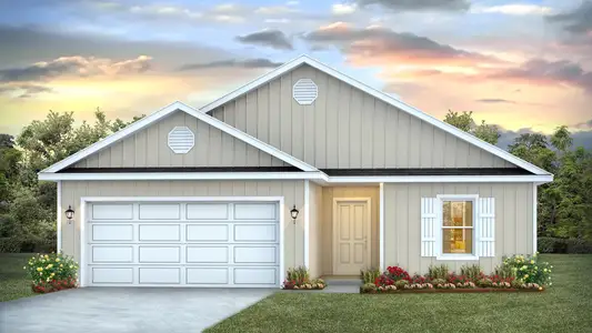 New construction Single-Family house 107 Dockside Rd, Freeport, FL 32439 plan The Lismore - image
