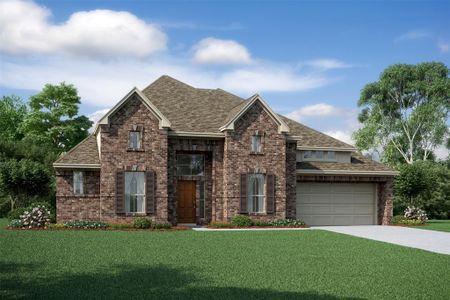 New construction Single-Family house 6906 Allens Lndg, Needville, TX 77461 plan Elaine - image
