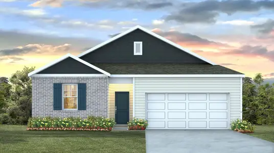 New construction Single-Family house 1027 Rampart Ct, Lugoff, SC 29078 plan Kerry - image