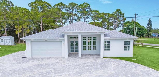 New construction Single-Family house 1985 Sw Burlington Street, Port Saint Lucie, FL 34984 - photo 0