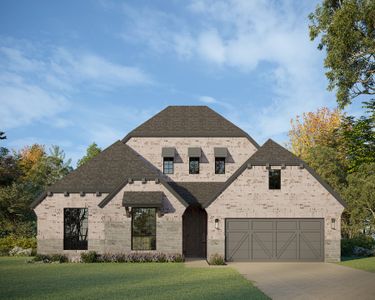 Plan 1623 Elevation B with Stone