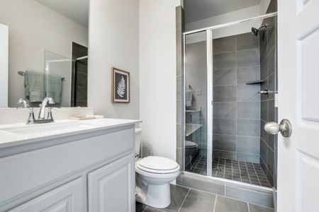 New construction Single-Family house 513 Pebble Cir, Azle, TX 76020 Agave Single Story- photo 21 21