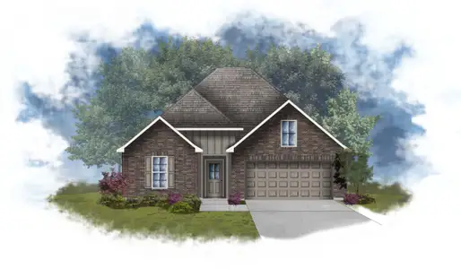 New construction Single-Family house 5417 Adeline Cir, Pace, FL 32571 plan Lasalle V H - image