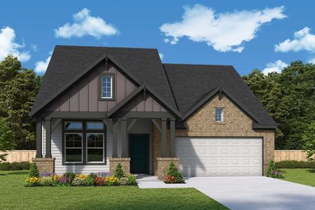 New construction Single-Family house 241 Coleto Trl, Bastrop, TX 78602 plan The Pine - image