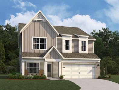 New construction Single-Family house 3287 Roundly Rd, New Hill, NC 27562 Camden Homeplan- photo 0